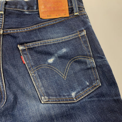【現状渡し品】【メンズ】 00502-0064 2010年製 502 DENIM PANTS デニム パンツ ボトムス 157-260307-yn-14-izu サイズ：33 カラー：インディゴ 万代Net店