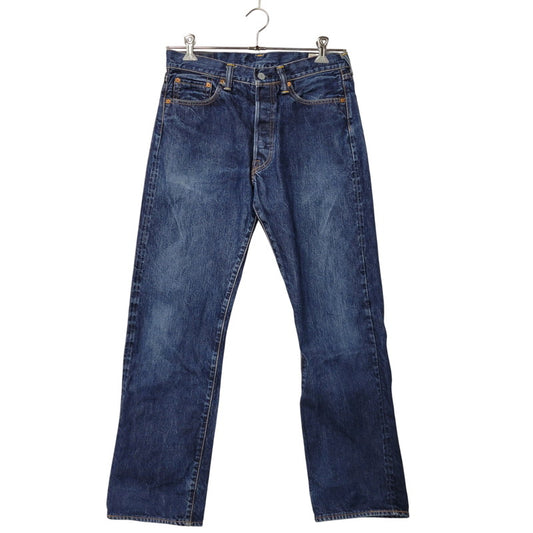 【中古品】【メンズ】 EVISU LOT 9000 エヴィス Wカモメ PRINT DENIM PANTS プリントデニムパンツ ボトムス ズボン 156-260302-tt-01-izu サイズ：32×34 カラー：インディゴ 万代Net店