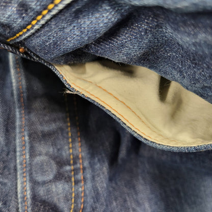 【中古品】【メンズ】 EVISU LOT 9000 エヴィス Wカモメ PRINT DENIM PANTS プリントデニムパンツ ボトムス ズボン 156-260302-tt-01-izu サイズ：32×34 カラー：インディゴ 万代Net店