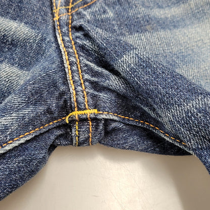 【中古品】【メンズ】 EVISU SIOTANI BROTHERS エヴィス 塩谷ブラザーズ 水牛パッチ PRINT DENIM SHORTS プリントデニムショーツ ボトムス ズボン 156-260302-tt-03-izu サイズ：30 カラー：インディゴ 万代Net店