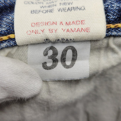【中古品】【メンズ】 EVISU SIOTANI BROTHERS エヴィス 塩谷ブラザーズ 水牛パッチ PRINT DENIM SHORTS プリントデニムショーツ ボトムス ズボン 156-260302-tt-03-izu サイズ：30 カラー：インディゴ 万代Net店