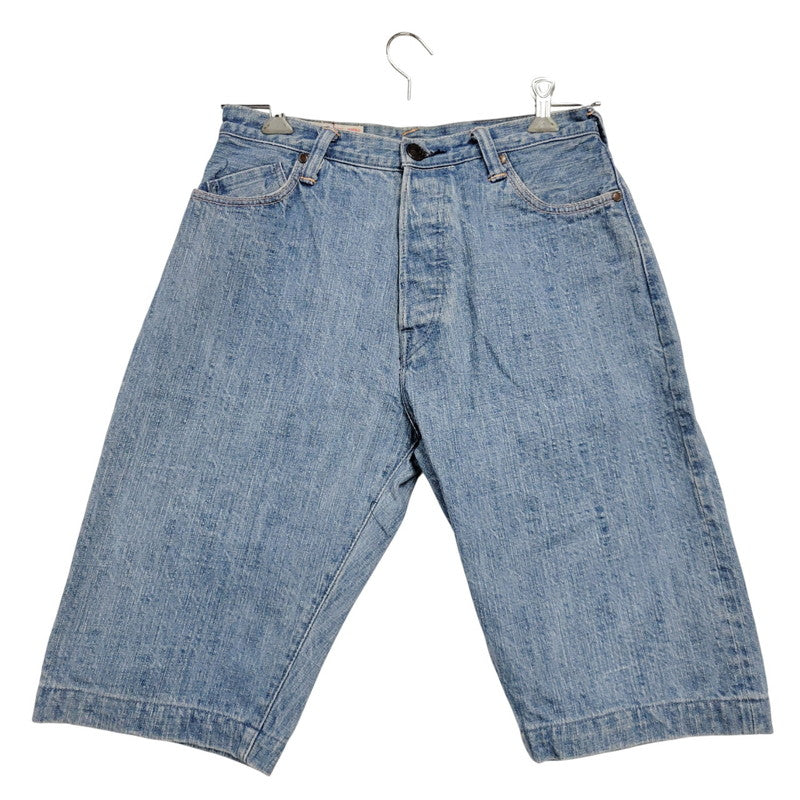 【中古品】【メンズ】 LOT2100 山×カモメ DENIM SHORTS デニム ショーツ ショートパンツ ボトムス 156-260302-kh-13-izu サイズ：32×34 カラー：インディゴ 万代Net店
