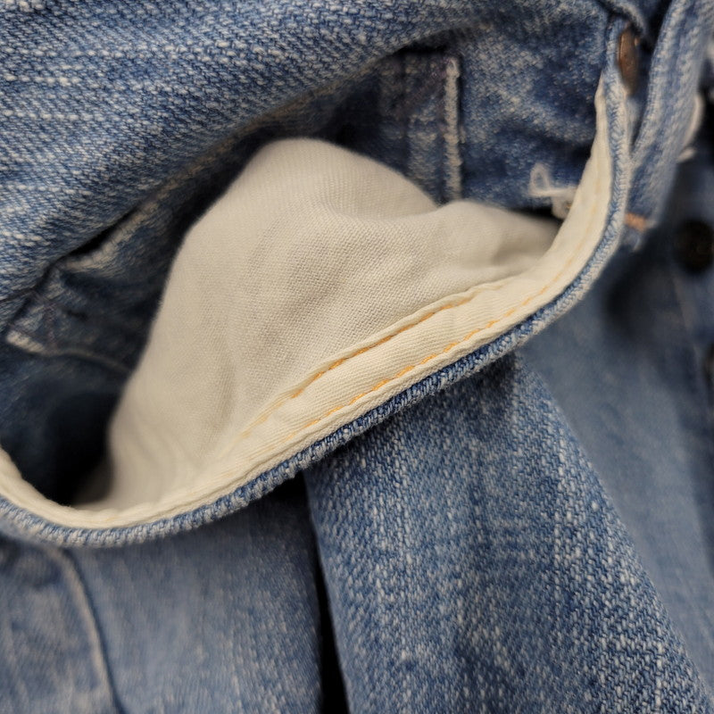 【中古品】【メンズ】 LOT2100 山×カモメ DENIM SHORTS デニム ショーツ ショートパンツ ボトムス 156-260302-kh-13-izu サイズ：32×34 カラー：インディゴ 万代Net店