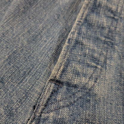 【中古品】【メンズ】 LOT2100 山×カモメ DENIM SHORTS デニム ショーツ ショートパンツ ボトムス 156-260302-kh-13-izu サイズ：32×34 カラー：インディゴ 万代Net店