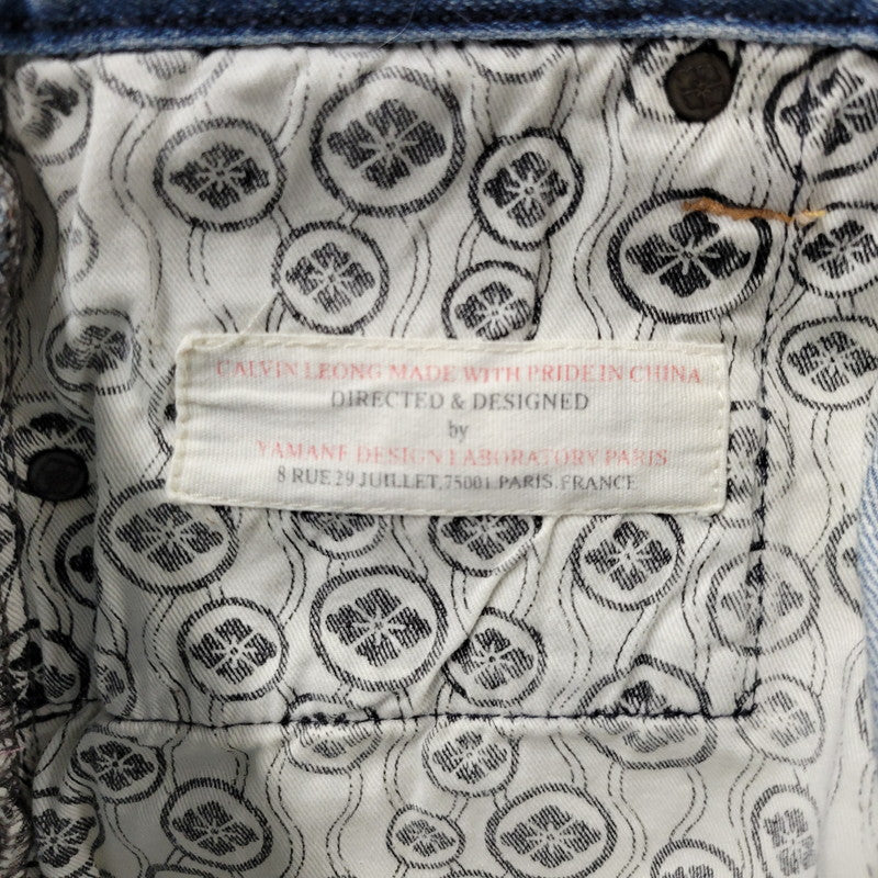 【中古品】【メンズ】 LOT2100 山×カモメ DENIM SHORTS デニム ショーツ ショートパンツ ボトムス 156-260302-kh-13-izu サイズ：32×34 カラー：インディゴ 万代Net店