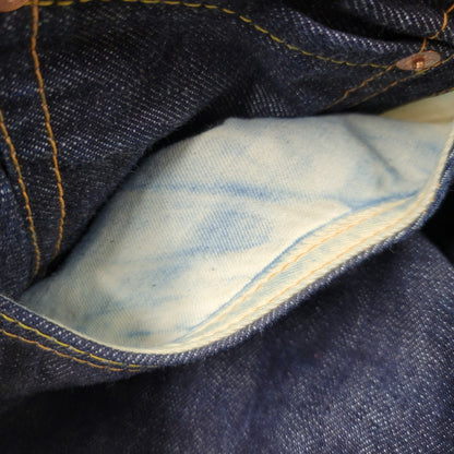 【中古品】【メンズ】 LOT2013 シンチバック 大黒 DOUBLE KNEE PAINT DENIM PANTS ダブルニー ペイント デニム パンツ 156-260302-kh-12-izu サイズ：40×35 カラー：インディゴ 万代Net店