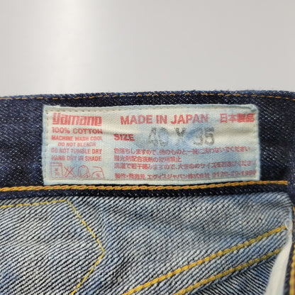 【中古品】【メンズ】 LOT2013 シンチバック 大黒 DOUBLE KNEE PAINT DENIM PANTS ダブルニー ペイント デニム パンツ 156-260302-kh-12-izu サイズ：40×35 カラー：インディゴ 万代Net店
