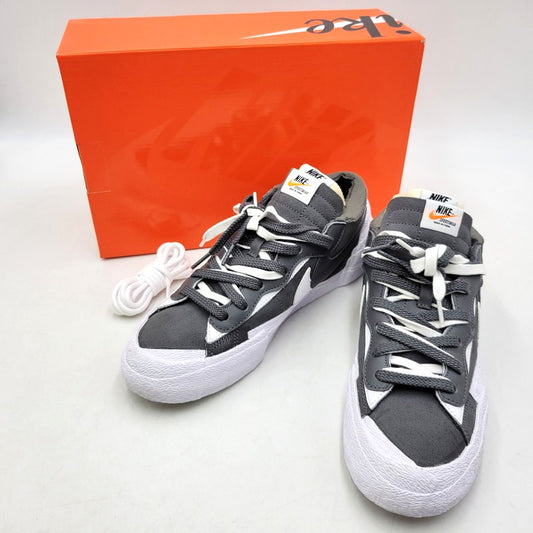 【中古品】【メンズ】 × SACAI サカイ DD1877-002 BLAZER LOW ブレーザー ロウ スニーカー シューズ 靴 160-260310-ya-14-izu サイズ：27.5cm カラー：IRON GREY/WHITE-WHITE 万代Net店