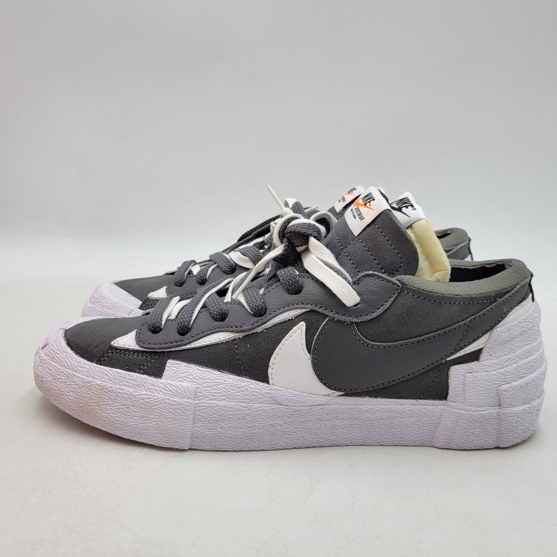 【中古品】【メンズ】 × SACAI サカイ DD1877-002 BLAZER LOW ブレーザー ロウ スニーカー シューズ 靴 160-260310-ya-14-izu サイズ：27.5cm カラー：IRON GREY/WHITE-WHITE 万代Net店