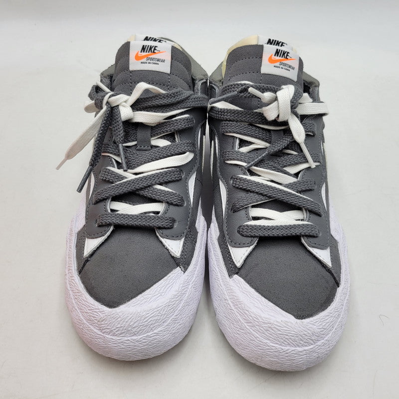 【中古品】【メンズ】 × SACAI サカイ DD1877-002 BLAZER LOW ブレーザー ロウ スニーカー シューズ 靴 160-260310-ya-14-izu サイズ：27.5cm カラー：IRON GREY/WHITE-WHITE 万代Net店