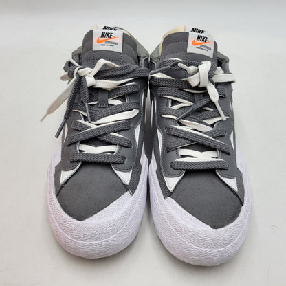 【中古品】【メンズ】 × SACAI サカイ DD1877-002 BLAZER LOW ブレーザー ロウ スニーカー シューズ 靴 160-260310-ya-14-izu サイズ：27.5cm カラー：IRON GREY/WHITE-WHITE 万代Net店