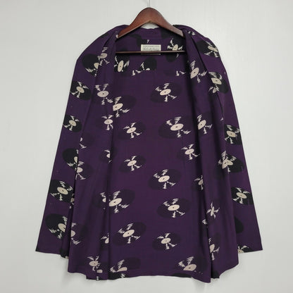 【中古品】【メンズ】 HAWAIIAN SHIRT SS ハワイアン シャツ ショートスリーブ 半袖 142-260302-kh-11-izu サイズ：L カラー：パープル 万代Net店