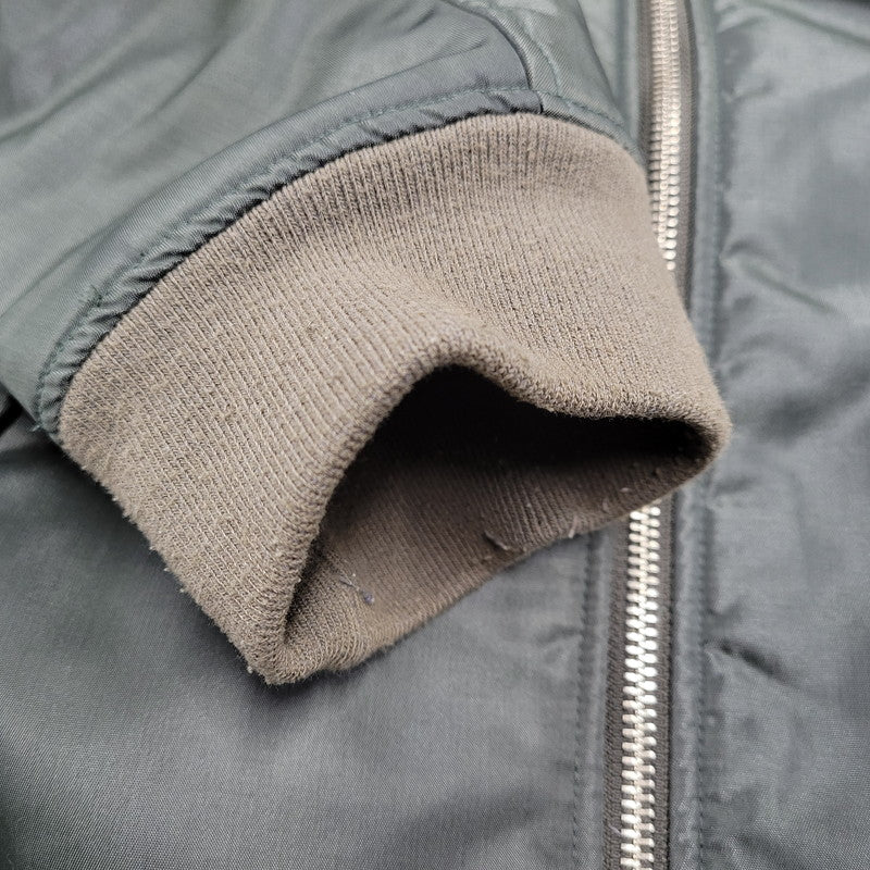 【中古品】【メンズ】 NUMBER (N)INE ナンバーナイン×STUDIOUS ステュディオス 116354001 MA-1 FLIGHT JACKET フライトジャケット アウター 140-260302-tt-09-izu サイズ：3 カラー：カーキ 万代Net店