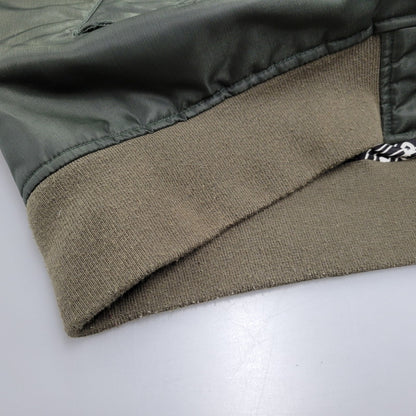 【中古品】【メンズ】 NUMBER (N)INE ナンバーナイン×STUDIOUS ステュディオス 116354001 MA-1 FLIGHT JACKET フライトジャケット アウター 140-260302-tt-09-izu サイズ：3 カラー：カーキ 万代Net店