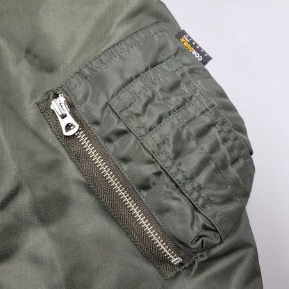 【中古品】【メンズ】 NUMBER (N)INE ナンバーナイン×STUDIOUS ステュディオス 116354001 MA-1 FLIGHT JACKET フライトジャケット アウター 140-260302-tt-09-izu サイズ：3 カラー：カーキ 万代Net店