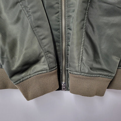 【中古品】【メンズ】 NUMBER (N)INE ナンバーナイン×STUDIOUS ステュディオス 116354001 MA-1 FLIGHT JACKET フライトジャケット アウター 140-260302-tt-09-izu サイズ：3 カラー：カーキ 万代Net店