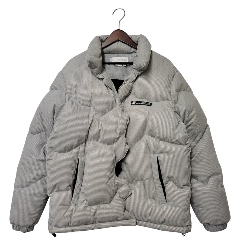 【中古品】【メンズ】 XANDER ZHOU ザンダーゾウ 20-011-685-0000-3 QUILTING DOWN JACKET キルティングダウンジャケット アウター 141-260302-tt-06-izu サイズ：48 カラー：グレー 万代Net店