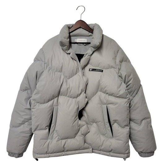 【中古品】【メンズ】 XANDER ZHOU ザンダーゾウ 20-011-685-0000-3 QUILTING DOWN JACKET キルティングダウンジャケット アウター 141-260302-tt-06-izu サイズ：48 カラー：グレー 万代Net店