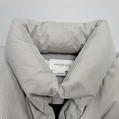 【中古品】【メンズ】 XANDER ZHOU ザンダーゾウ 20-011-685-0000-3 QUILTING DOWN JACKET キルティングダウンジャケット アウター 141-260302-tt-06-izu サイズ：48 カラー：グレー 万代Net店