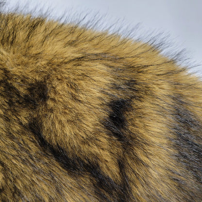 【中古品】【レディース】 61-18-0566-462 FAKEFUR SHORT BLOUSON フェイクファーショートブルゾン アウター 168-260302-tt-05-izu カラー：ブラウン系 万代Net店