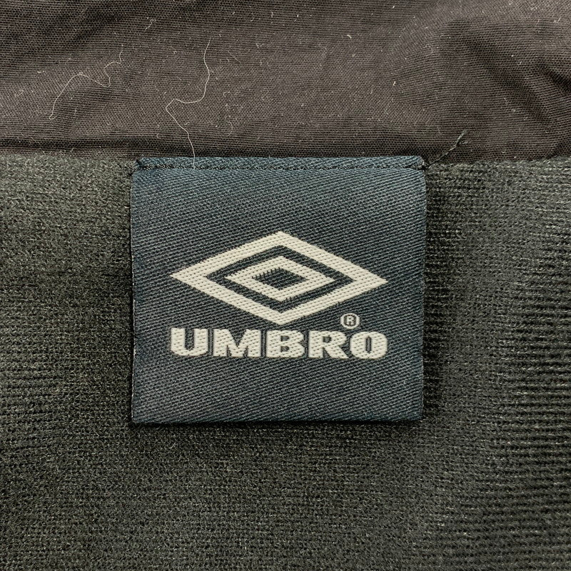 【中古品】【メンズ】 UMBRO アンブロ ULUQJK30 NYLON TRACK JACKET ナイロン トラック ジャケット アウター 148-260310-ya-05-izu サイズ：S カラー：BLACK 万代Net店