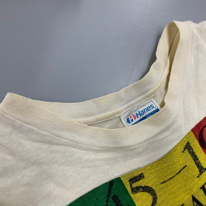【現状渡し品】【メンズ】 HANES BOB MARLEY ATLANTIS FACTORY SS TEE ボブマーリー アトランティス ファクトリー ショートスリーブ Tシャツ 半袖　 146-260303-kh-06-izu サイズ：L カラー：ホワイト系 万代Net店