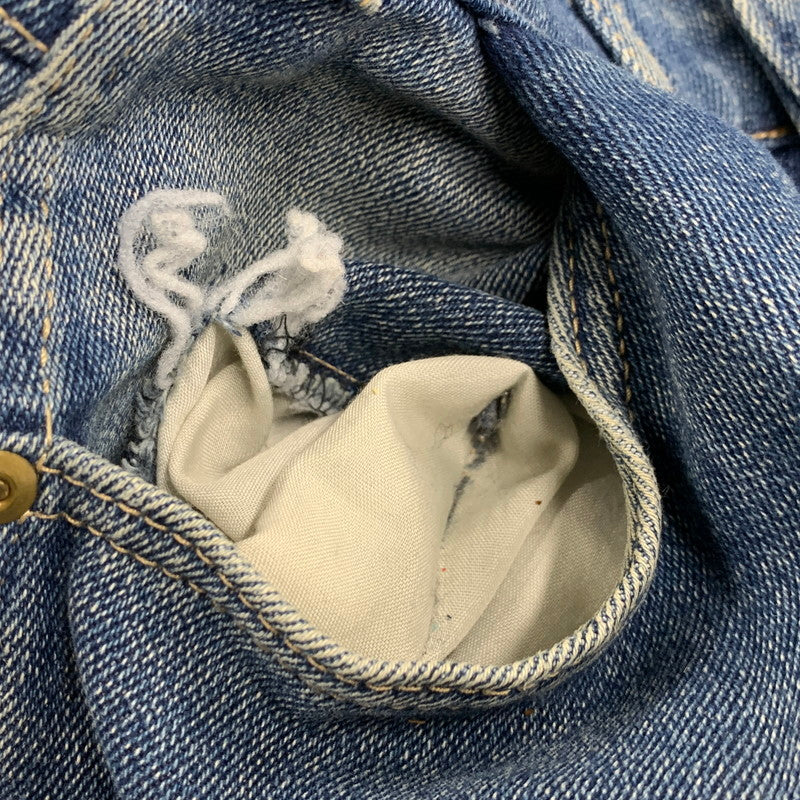 【中古品】【メンズ】 212-2046 DENIM PANTS デニム パンツ ズボン ボトムス 157-260310-ya-03-izu サイズ：38×32 カラー：インディゴ 万代Net店