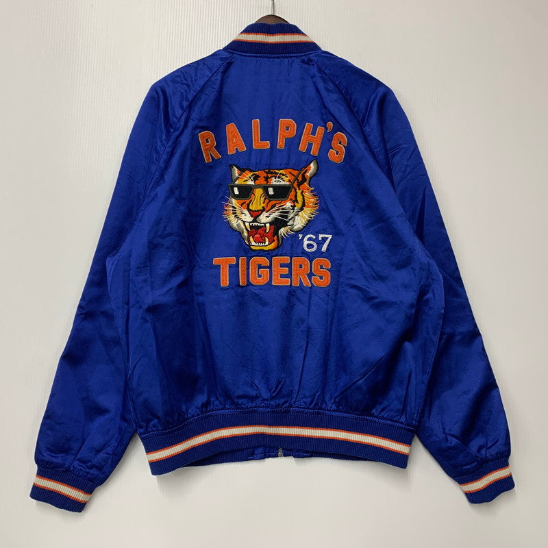 【中古品】【メンズ】 SATIN STADIUM JACKET サテン スタジアム ジャケット アウター 147-260303-kh-04-izu サイズ：L カラー：ブルー 万代Net店