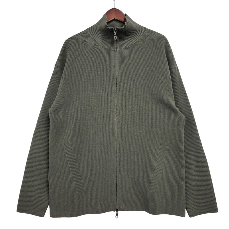 【中古品】【メンズ】 FORTUNA HOMME フォルトゥナ オム 23AW DRIVERS KNIT ドライバーズニット トップス 長袖 140-260311-ya-01-izu サイズ：1 カラー：グリーン 万代Net店