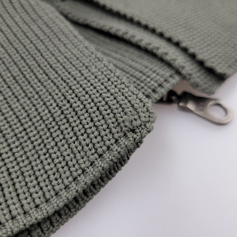 【中古品】【メンズ】 FORTUNA HOMME フォルトゥナ オム 23AW DRIVERS KNIT ドライバーズニット トップス 長袖 140-260311-ya-01-izu サイズ：1 カラー：グリーン 万代Net店