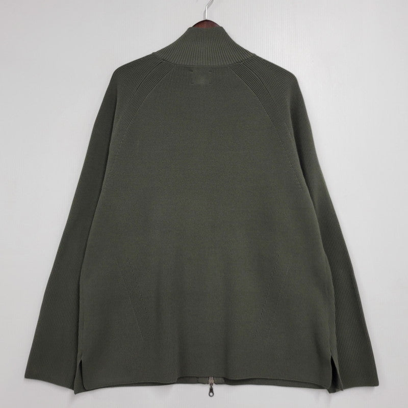 【中古品】【メンズ】 FORTUNA HOMME フォルトゥナ オム 23AW DRIVERS KNIT ドライバーズニット トップス 長袖 140-260311-ya-01-izu サイズ：1 カラー：グリーン 万代Net店