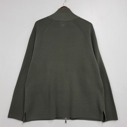 【中古品】【メンズ】 FORTUNA HOMME フォルトゥナ オム 23AW DRIVERS KNIT ドライバーズニット トップス 長袖 140-260311-ya-01-izu サイズ：1 カラー：グリーン 万代Net店