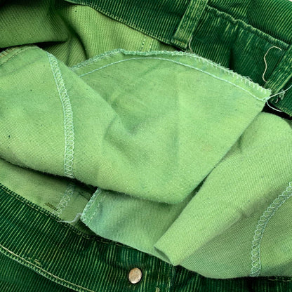 【中古品】【メンズ】 42TALON タロン 推定80S 刻印536 CORDUROY PANTS コーデュロイ パンツ ズボン ボトムス 157-260310-ya-02-izu サイズ：下記参照 カラー：GREEN 万代Net店