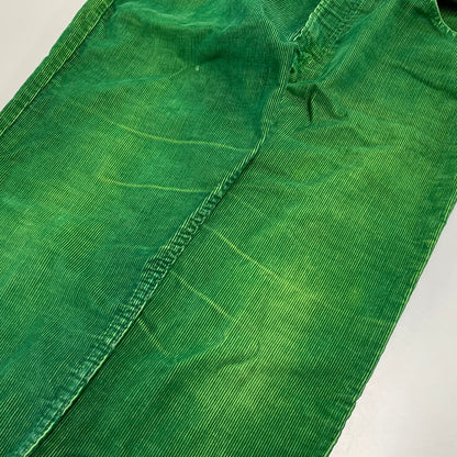 【中古品】【メンズ】 42TALON タロン 推定80S 刻印536 CORDUROY PANTS コーデュロイ パンツ ズボン ボトムス 157-260310-ya-02-izu サイズ：下記参照 カラー：GREEN 万代Net店