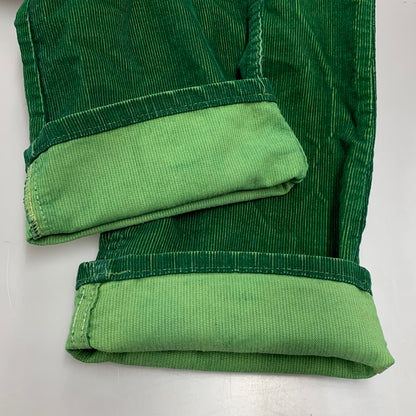 【中古品】【メンズ】 42TALON タロン 推定80S 刻印536 CORDUROY PANTS コーデュロイ パンツ ズボン ボトムス 157-260310-ya-02-izu サイズ：下記参照 カラー：GREEN 万代Net店