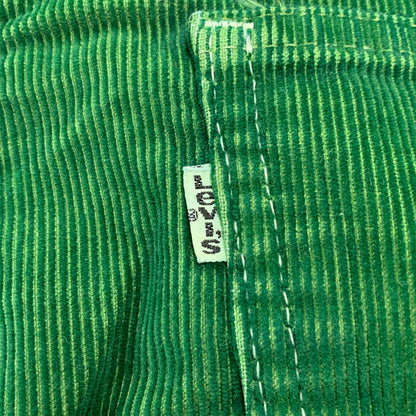 【中古品】【メンズ】 42TALON タロン 推定80S 刻印536 CORDUROY PANTS コーデュロイ パンツ ズボン ボトムス 157-260310-ya-02-izu サイズ：下記参照 カラー：GREEN 万代Net店