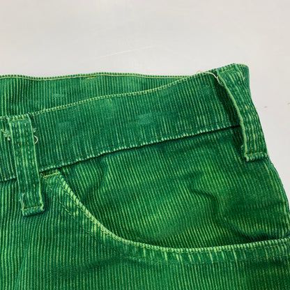 【中古品】【メンズ】 42TALON タロン 推定80S 刻印536 CORDUROY PANTS コーデュロイ パンツ ズボン ボトムス 157-260310-ya-02-izu サイズ：下記参照 カラー：GREEN 万代Net店