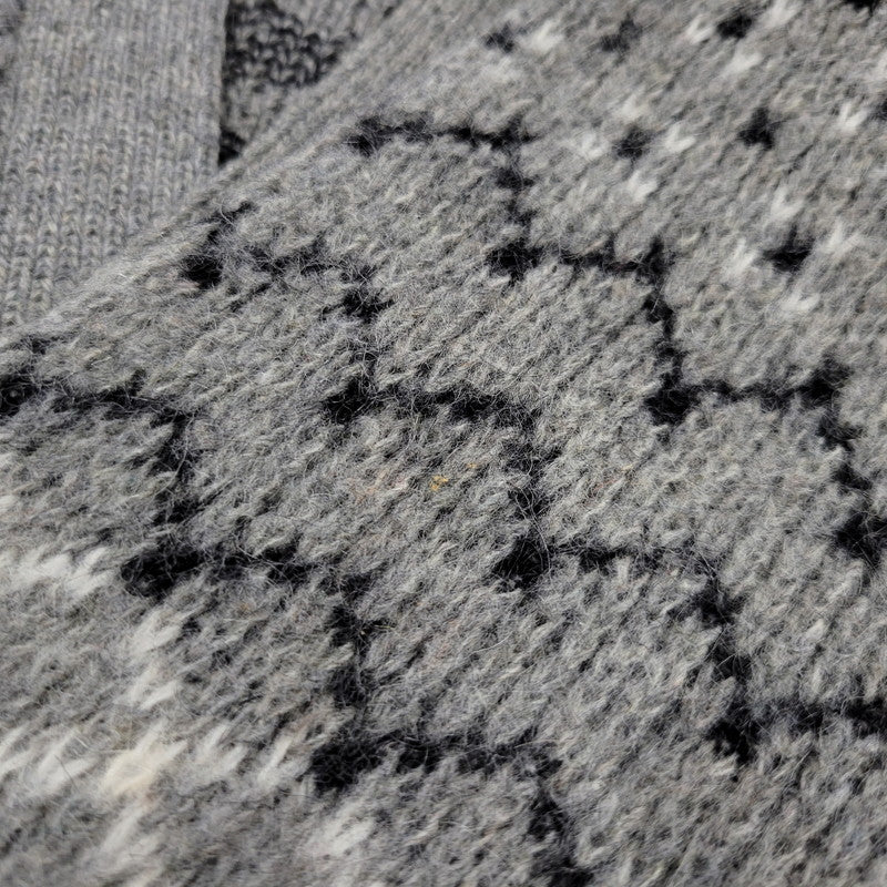 【中古品】【メンズ】 VAN HEUSEN ヴァンヒューセン VHタグ 60S CARDIGAN カーディガン トップス 長袖 146-260304-cs-15-izu サイズ：S カラー：グレー 万代Net店