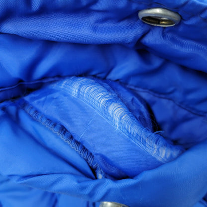 【中古品】【メンズ】 SWINGSTAR スウィングスター 70S USA製 MICHELIN PATCH SIDE LINE RACING DOWN JACKET ミシュラン パッチ サイド ライン レーシング ダウン ジャケット アウター 146-260304-cs-16-izu サイズ：L カラー：ブルー×イエロー 万代Net店