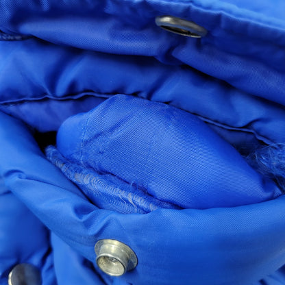 【中古品】【メンズ】 SWINGSTAR スウィングスター 70S USA製 MICHELIN PATCH SIDE LINE RACING DOWN JACKET ミシュラン パッチ サイド ライン レーシング ダウン ジャケット アウター 146-260304-cs-16-izu サイズ：L カラー：ブルー×イエロー 万代Net店