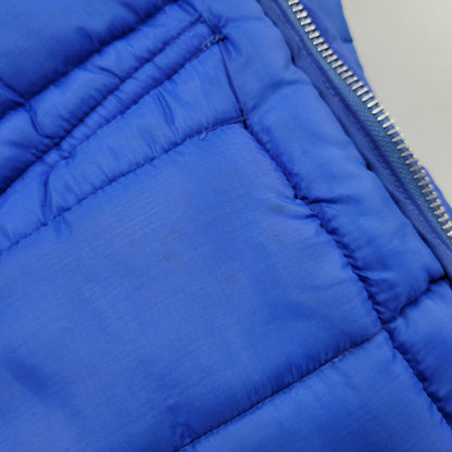 【中古品】【メンズ】 SWINGSTAR スウィングスター 70S USA製 MICHELIN PATCH SIDE LINE RACING DOWN JACKET ミシュラン パッチ サイド ライン レーシング ダウン ジャケット アウター 146-260304-cs-16-izu サイズ：L カラー：ブルー×イエロー 万代Net店