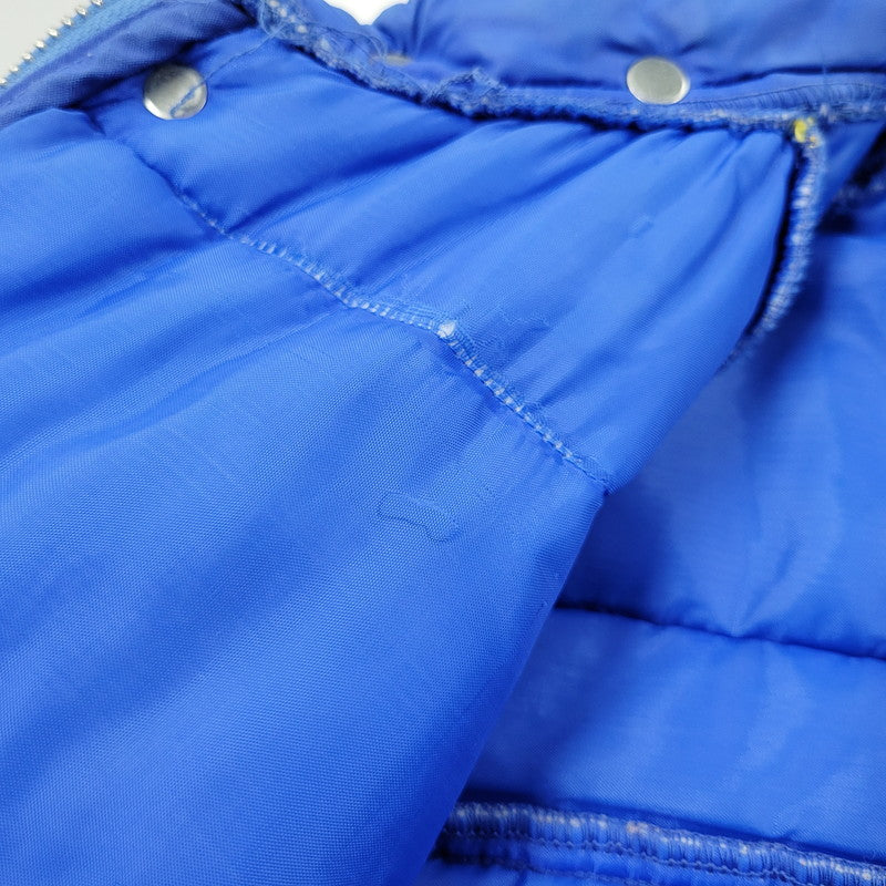 【中古品】【メンズ】 SWINGSTAR スウィングスター 70S USA製 MICHELIN PATCH SIDE LINE RACING DOWN JACKET ミシュラン パッチ サイド ライン レーシング ダウン ジャケット アウター 146-260304-cs-16-izu サイズ：L カラー：ブルー×イエロー 万代Net店
