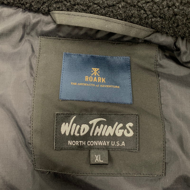 【中古品】【メンズ】 ROARK×WILDTHINGS ロアーク×ワイルドシングス RJJ1070-BLK MONSTER JACKET モンスタージャケット アウター 142-260307-tt-10-izu サイズ：XL カラー：ブラック 万代Net店