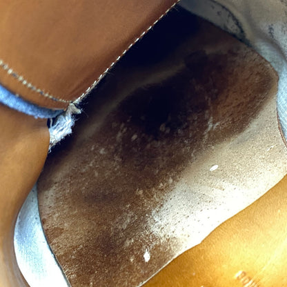 【中古品】【メンズ/レディース】 SUEDE LEATHER SHOES スウェード レザー シューズ 靴 164-260311-cs-06-izu サイズ：25A カラー：ネイビー 万代Net店