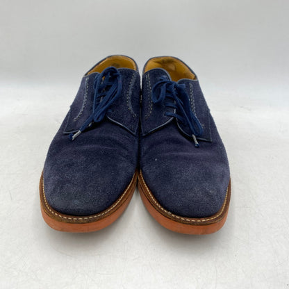 【中古品】【メンズ/レディース】 SUEDE LEATHER SHOES スウェード レザー シューズ 靴 164-260311-cs-06-izu サイズ：25A カラー：ネイビー 万代Net店