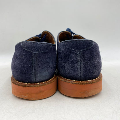 【中古品】【メンズ/レディース】 SUEDE LEATHER SHOES スウェード レザー シューズ 靴 164-260311-cs-06-izu サイズ：25A カラー：ネイビー 万代Net店