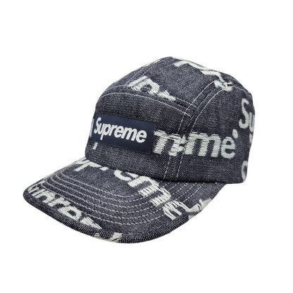 【中古品】【メンズ/レディース】 25FW JACQUARD LOGOS DENIM CAMP CAP ジャカード ロゴ デニム キャンプ キャップ 帽子 185-260304-cs-11-izu サイズ：ONESIZE(58cm) カラー：インディゴ 万代Net店