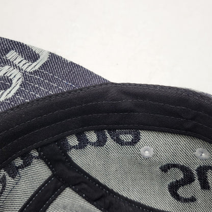 【中古品】【メンズ/レディース】 25FW JACQUARD LOGOS DENIM CAMP CAP ジャカード ロゴ デニム キャンプ キャップ 帽子 185-260304-cs-11-izu サイズ：ONESIZE(58cm) カラー：インディゴ 万代Net店