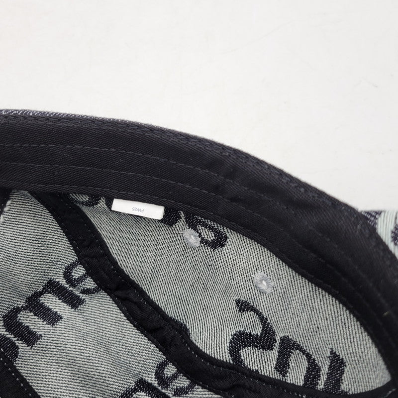 【中古品】【メンズ/レディース】 25FW JACQUARD LOGOS DENIM CAMP CAP ジャカード ロゴ デニム キャンプ キャップ 帽子 185-260304-cs-11-izu サイズ：ONESIZE(58cm) カラー：インディゴ 万代Net店