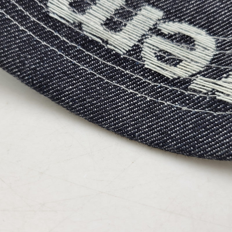 【中古品】【メンズ/レディース】 25FW JACQUARD LOGOS DENIM CAMP CAP ジャカード ロゴ デニム キャンプ キャップ 帽子 185-260304-cs-11-izu サイズ：ONESIZE(58cm) カラー：インディゴ 万代Net店